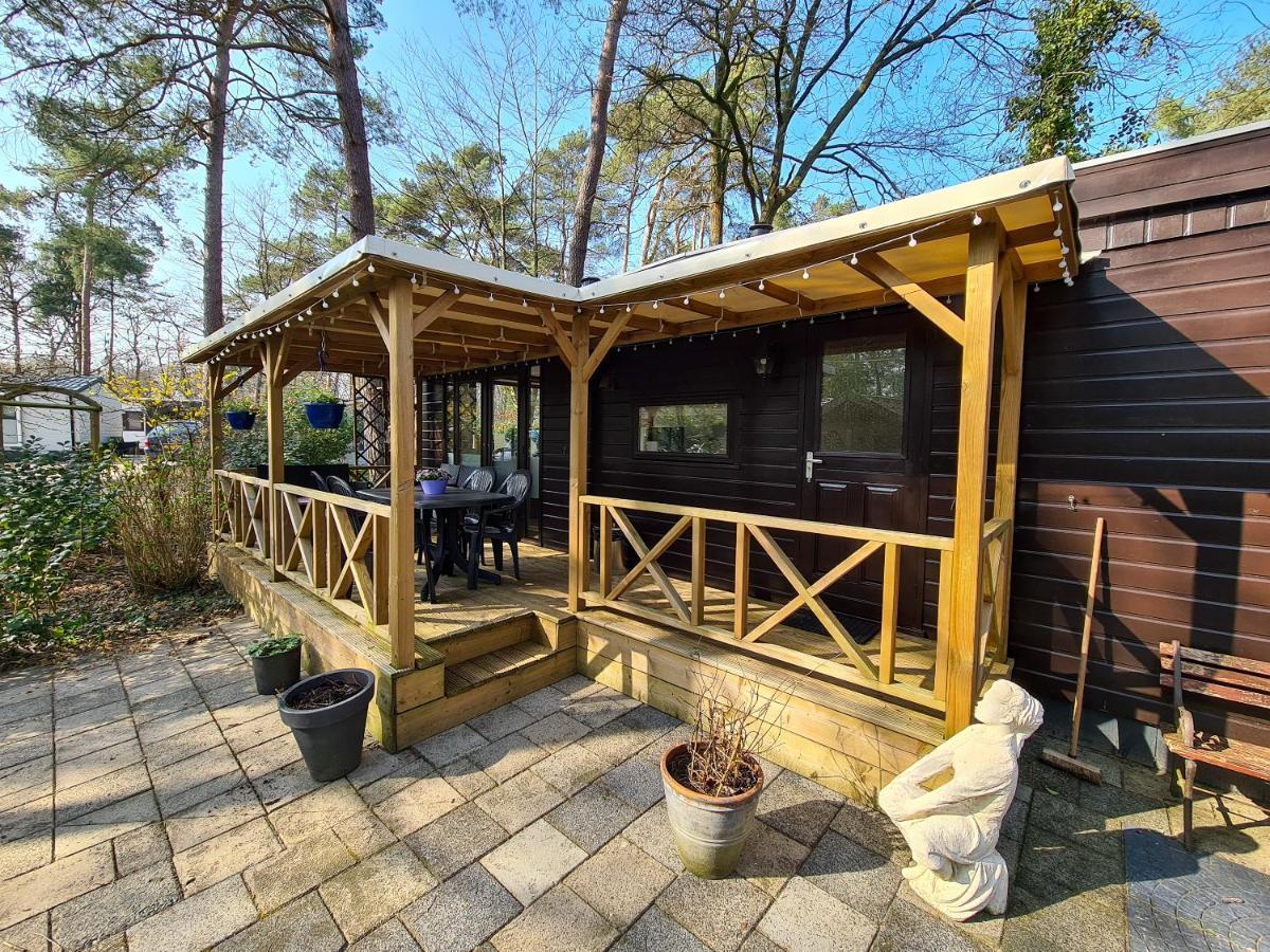 Chalet Boslust IJhorst Exterior foto